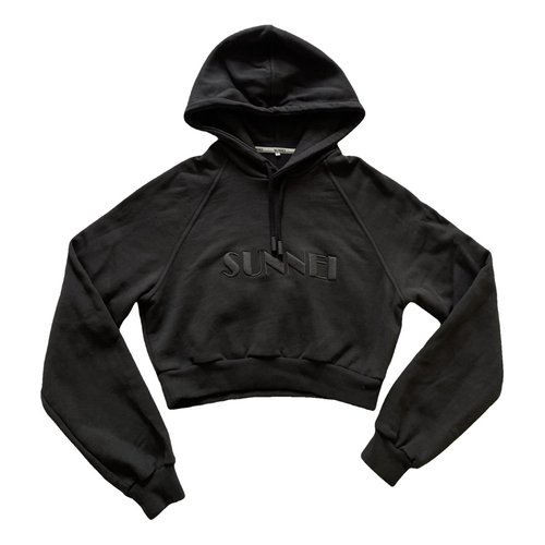 Pre-owned Sunnei Sweatshirt In Black
