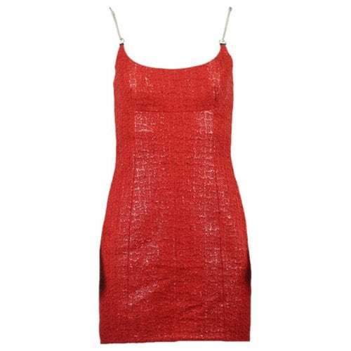 Pre-owned Alexander Wang Mini Dress In Red