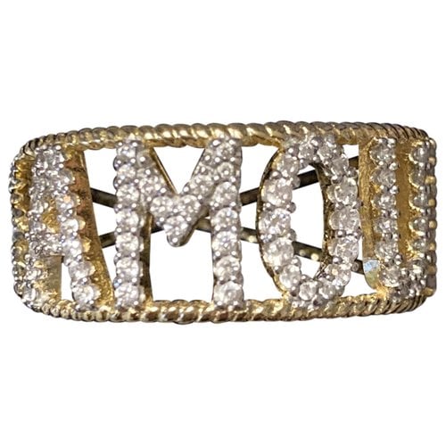 Pre-owned Apm Monaco Ring In Gold