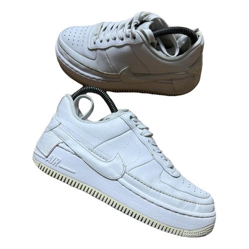 Pre-owned Nike Air Force 1 Leather Boots In Other