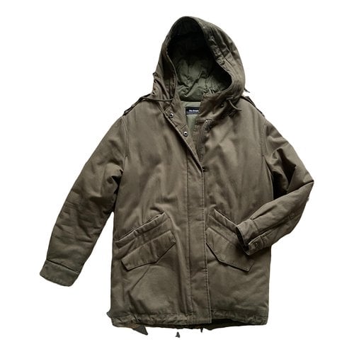 Pre-owned The Kooples Parka In Green