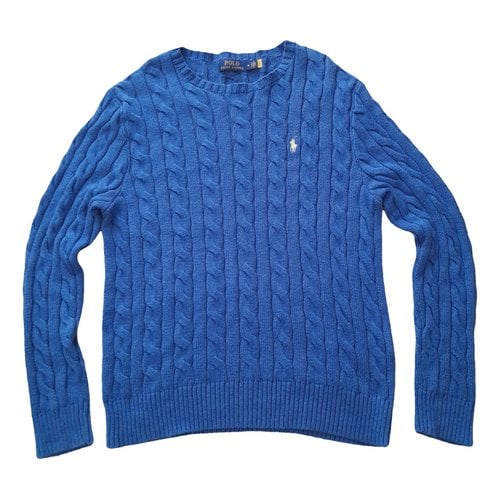 Pre-owned Polo Ralph Lauren Jumper In Blue