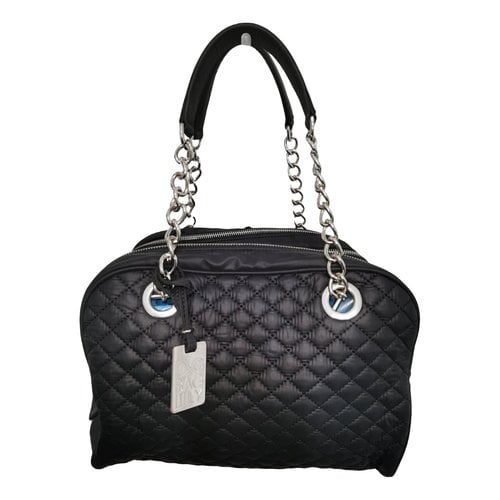 Pre-owned D&g Cloth Handbag In Black