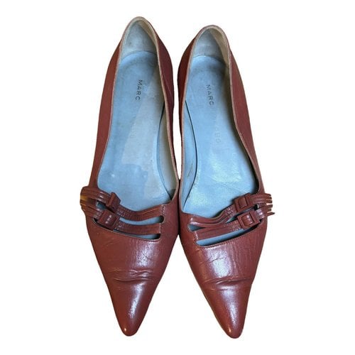 Pre-owned Marc Jacobs Leather Flats In Other