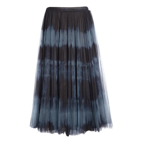 Pre-owned Dior Maxi Skirt In Multicolour