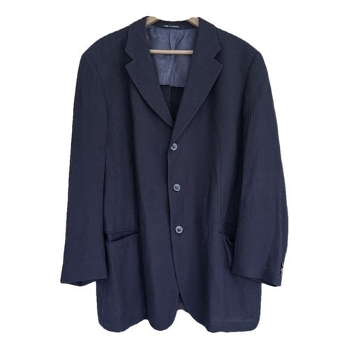 Pre-owned Armani Collezioni Jacket In Navy