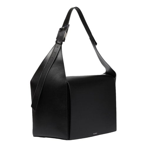 Pre-owned Attico Pony-style Calfskin Handbag In Black