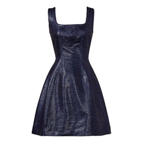 Pre-owned Carven Mini Dress In Blue