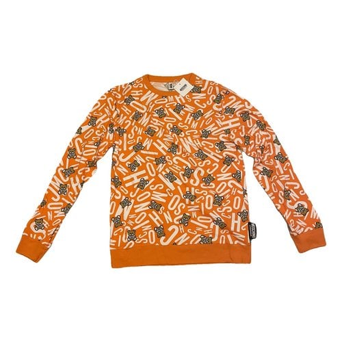 Pre-owned Moschino Knitwear In Orange