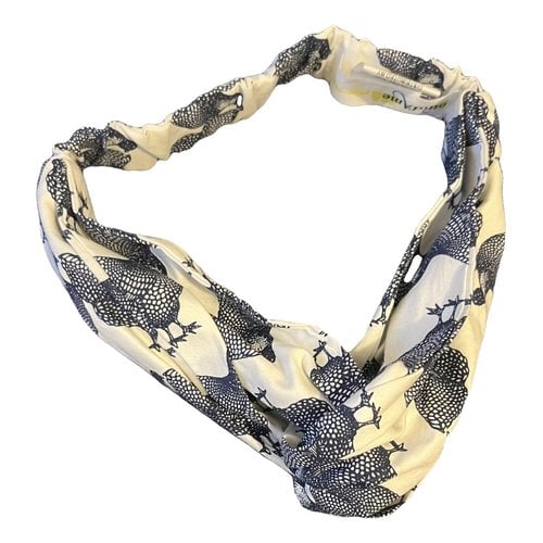Pre-owned Ottod'ame Scarf In Blue