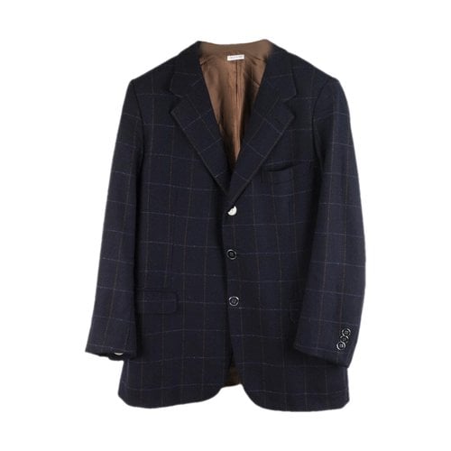 Pre-owned Brioni Cashmere Jacket In Blue
