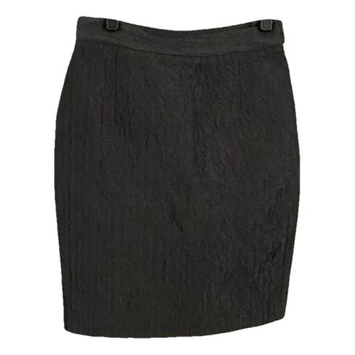 Pre-owned Proenza Schouler Wool Mid-length Skirt In Black