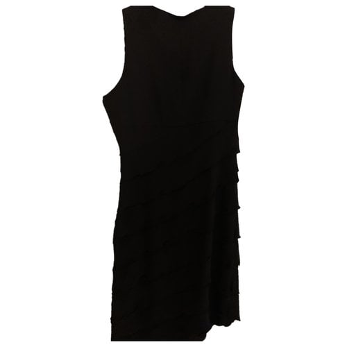 Pre-owned Armani Collezioni Mid-length Dress In Black