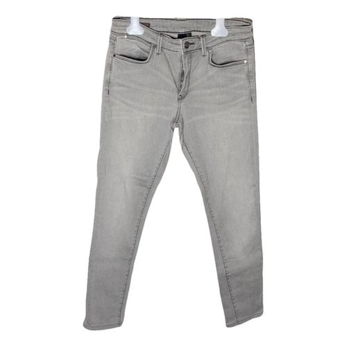 Pre-owned Club Monaco Slim Jeans In Grey
