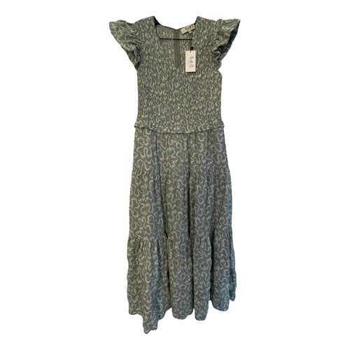 Pre-owned Sea New York Maxi Dress In Green