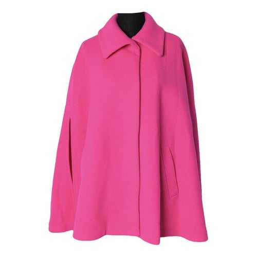 Pre-owned Emilio Pucci Wool Coat In Pink