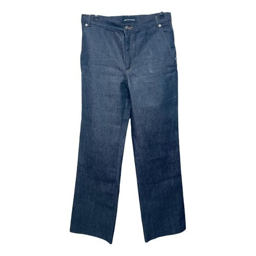 Pre-owned Vanessa Seward Straight Jeans In Blue