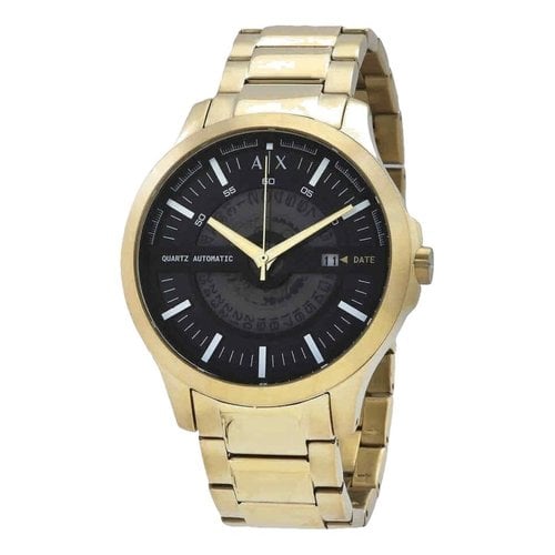 Pre-owned Armani Exchange Watch In Multicolour