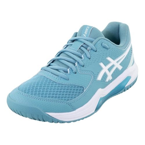 Pre-owned Asics Cloth Trainers In Blue