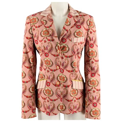 Pre-owned Etro Jacket In Pink