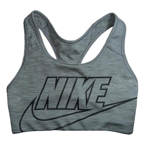 Pre-owned Nike Top In Grey