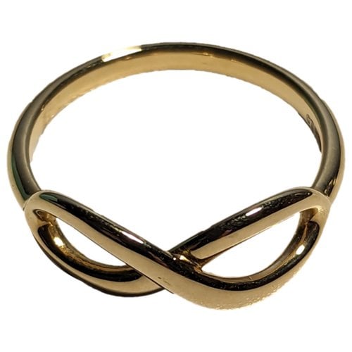 Pre-owned Tiffany & Co Tiffany Infinity Yellow Gold Ring
