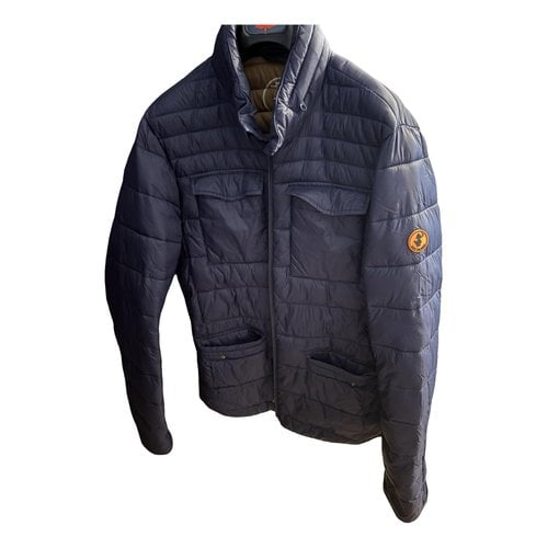 Pre-owned Save The Duck Jacket In Blue