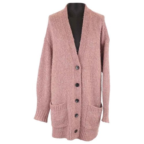Pre-owned Isabel Marant Wool Cardigan In Pink