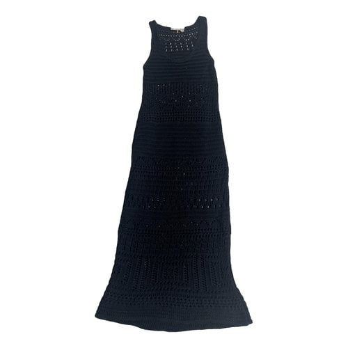 Pre-owned Emilio Pucci Maxi Dress In Black