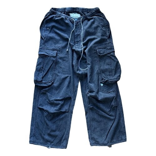 Pre-owned Story Mfg. Trousers In Anthracite