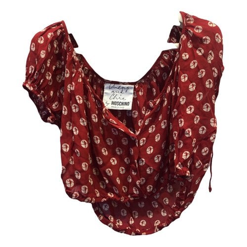 Pre-owned Moschino Cheap And Chic Blouse In Red