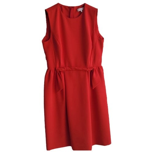 Pre-owned Dice Kayek Mid-length Dress In Red