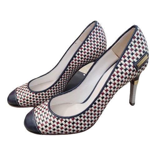 Pre-owned Dsquared2 Leather Heels In Multicolour