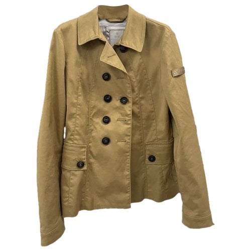 Pre-owned Peuterey Coat In Camel