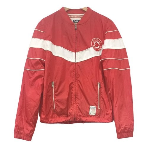 Pre-owned D&g Jacket In Red