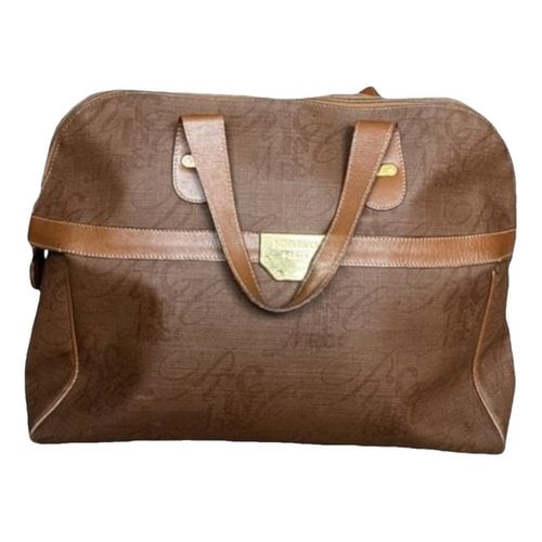 Pre-owned Nina Ricci Leather Handbag In Brown
