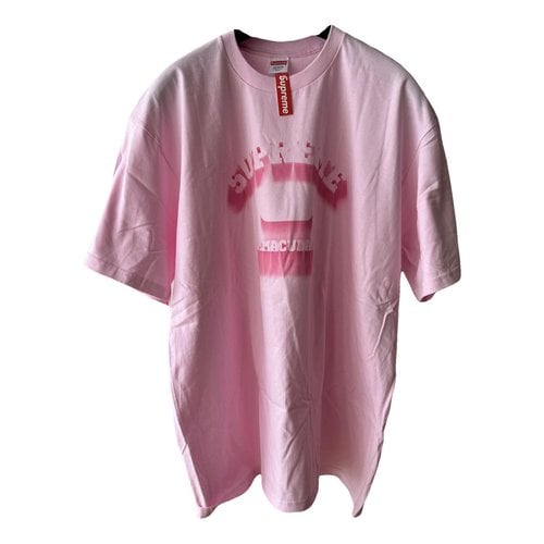 Pre-owned Supreme Box Logo T-shirt In Pink