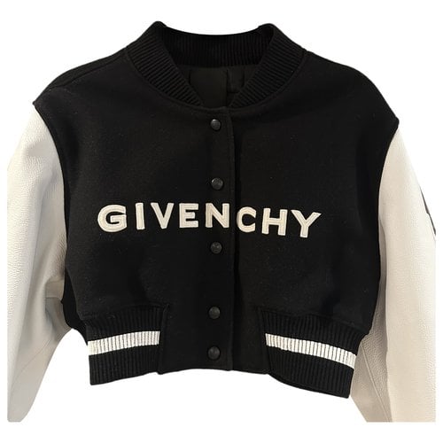 Pre-owned Givenchy Leather Jacket In Multicolour