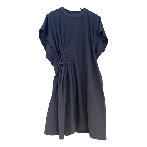 Pre-owned Maison Margiela Mid-length Dress In Navy
