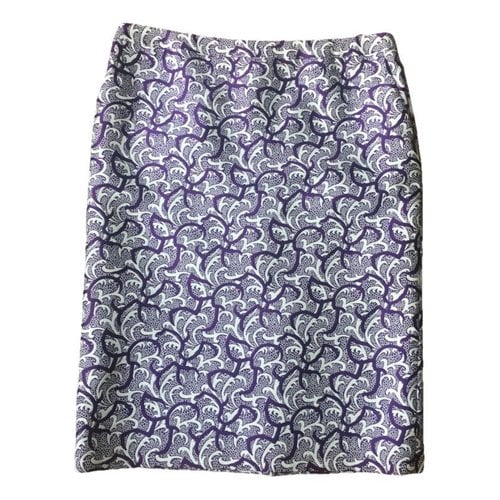 Pre-owned Dries Van Noten Mid-length Skirt In Purple