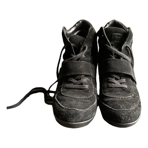 Pre-owned Nike Trainers In Black