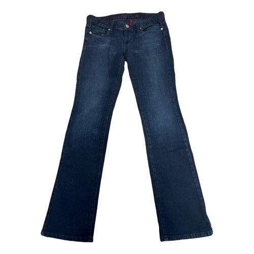 Pre-owned Guess Bootcut Jeans In Blue