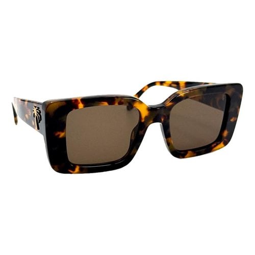 Pre-owned Palm Angels Sunglasses In Brown