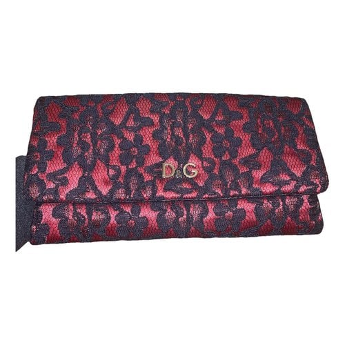 Pre-owned D&g Cloth Clutch Bag In Other