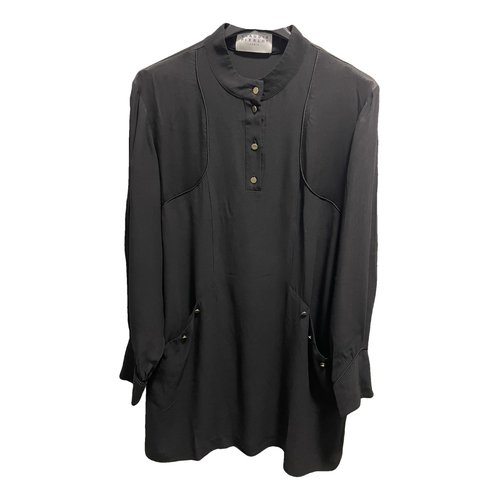 Pre-owned Claudie Pierlot Mid-length Dress In Black