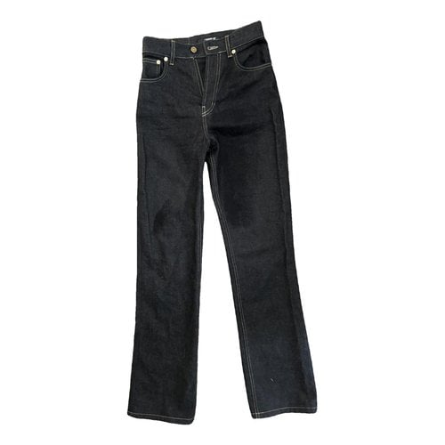 Pre-owned Jacquemus L'année 97 Bootcut Jeans In Blue