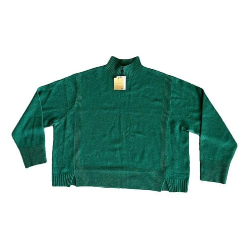 Pre-owned Whistles Wool Jumper In Green