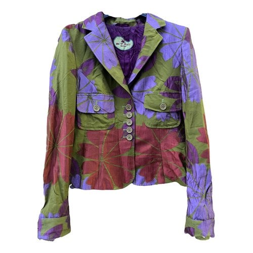 Pre-owned Etro Short Vest In Multicolour