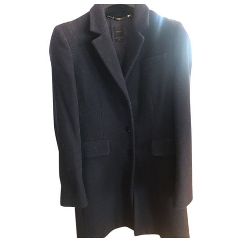 Pre-owned Seventy Cashmere Coat In Blue