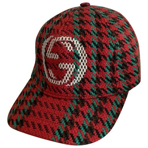 Pre-owned Gucci Wool Hat In Multicolour